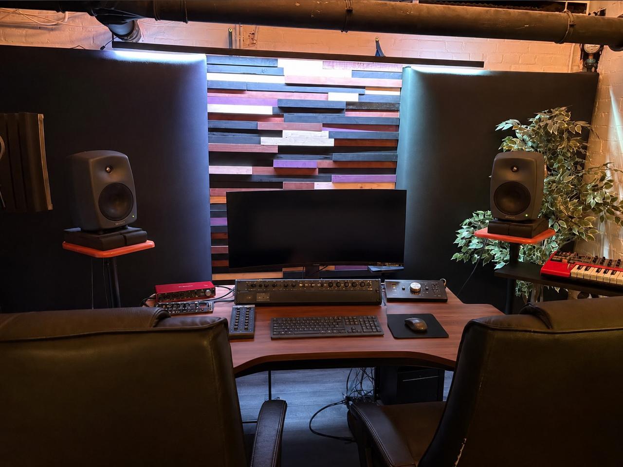 Rotterdam living room studio equipment